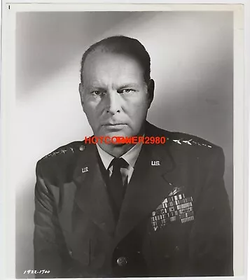 Leif Erickson 1963 Original Vertical Movie Photo A Gathering Of Eagles  As Is  • $9.99