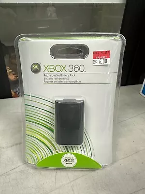 Microsoft Xbox 360 2007 Official OEM Black Rehargeable Battery Pack NEW SEALED • $14