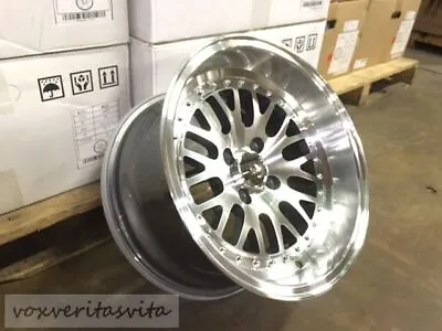 15  Lm20 Style Wheels Rims 4 Lug 4x100 Brand New Set Of 4; Aggressive Fit 15x8 • $458.94