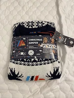 £15.99 • Buy Aldi Mania Christmas Jumper 2021 Version - Large - BNWT