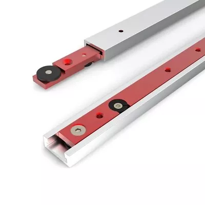 T-Track Miter Slot Slider Bar Table Saw Gauge Aluminium Alloy Woodworking Parts • $28.20