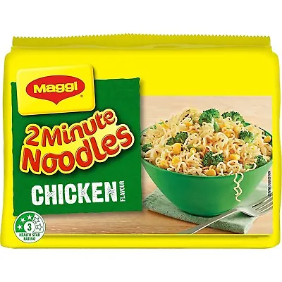 Maggi 2 Minutes Chicken Flavour Pantry Instant Noodles Meal 72g X 30 Packs • $45.99