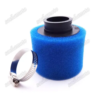 38mm Foam Air Filter Blue For GY6 50cc Moped Scooter ATV Pit Dirt Bike Go Kart • $8.95