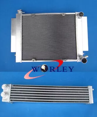 For Mazda Radiator + Oil Cooler RX2 RX3 RX4 RX5 RX7 With Heater Pipe Aluminum • $181