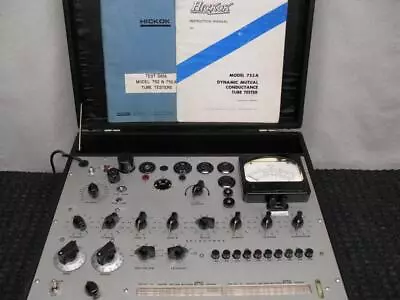 Hickok 752 Mutual Conductance Tube Tester - *Calibrated* & Plate Current Jacks • $1250