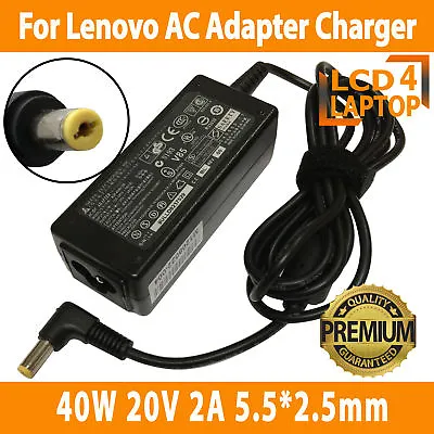 £11.99 • Buy Laptop Charger For Advent 4211 4212 4213 4214 4480 4489 4490 POWER SUPPLY 40W