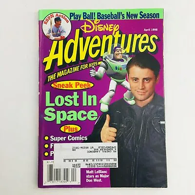 Disney Adventures Magazine April 1998 Lost In Space & Matt LeBlanc VG • $13.95