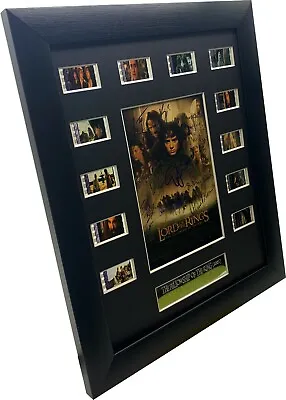 CAST Signed Lord Of The Rings Fellowship  Filmcell  (Lightbox Upgrade Option) • £39.95