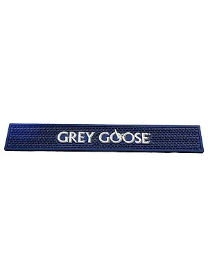 Grey Goose Vodka Bar Rail Mat 23” Blue Used In Good Condition • $30.35