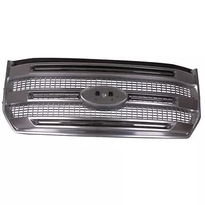 For 2015-2017 Ford F-150 GRILLE GRILL CHROME W/O CAMERA FL3Z-8200-MA • $625.75