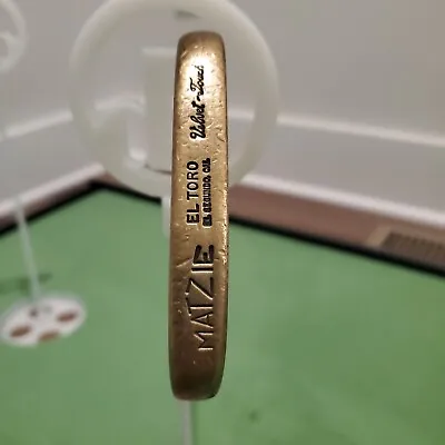 Matzie EL-Toro Velvet Touch Putter. RH OR LH. Reversible. Bullseye Style. 35in • $30