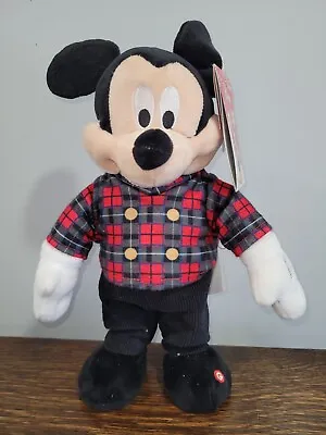 Disney Mickey Mouse Plush Dances & Sings We Wish You A Merry Christmas 12  • £14.46