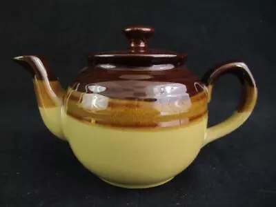 Vintage Single Cup Miniature Teapot Northland Mountain Stoneware Japan Brown • $4.49