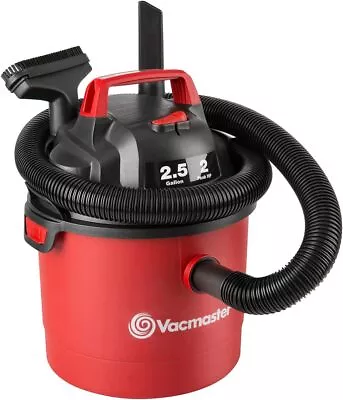 Vacmaster 2.5 Gallon Shop Vacuum Cleaner 2 Peak HP Power Suction Lightweight 3-i • $46.47