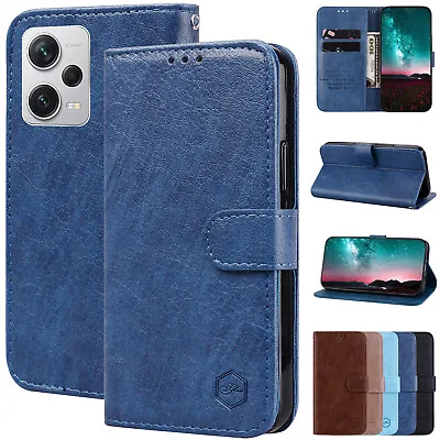 For Redmi Note 12 Pro Plus 11 10 9 Pro 5G 11S 10C Case Leather Wallet Flip Cover • $13.99