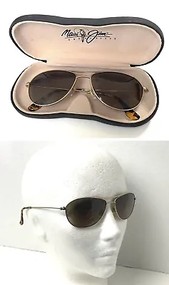 Maui Jim Baby Beach MJ-245-16 Gold/Tortoise Titanium Frame Sunglasses • $99.99