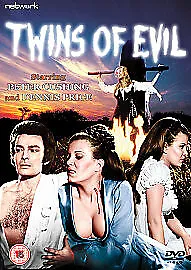 Twins Of Evil DVD (2006) Peter Cushing Hough (DIR) Cert 15 Fast And FREE P & P • £8.94