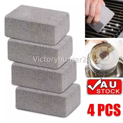 Grill Griddle Cleaning Brick Block BBQ Reusable Ecological Stains Pumice Stone • $17.88