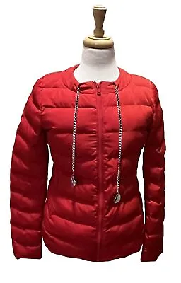 Love Moschino Red Puffer Ski Jacket Coat S M 6 • $65