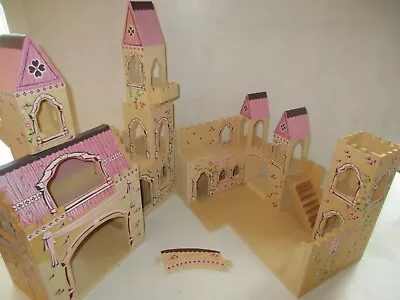 Melissa & Doug Folding Princess Castle  Wooden Toy • $80