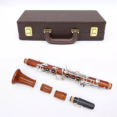 Professional Clarinet Rosewood Eb Key Clarinet E Flat Case 2 Barrels • $399