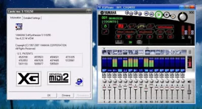 Yamaha S-YXG50 MIDI SoftSynth - Complete Includes WDM VSTi MIDI Sequencer • $15