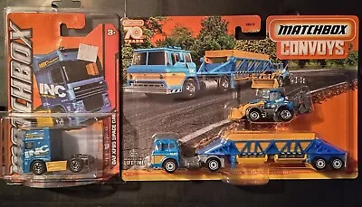 Matchbox - 2024 INC C900 Gravel Trailer Convoy & 2012 INC DAF XF95 Space Cab • $69.95