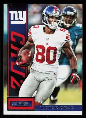 2013 Panini Rookies & Stars Victor Cruz #66  Football  New York Giants • $1.99