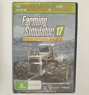 Farming Simulator 17: Official Expansion Big Bud *Brand New Sealed* PC • $6.50