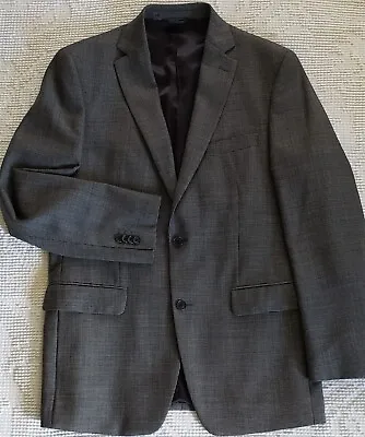 Marc Anthony Men’s 40R Wool Black Houndstooth Suit Sports Coat Blazer Jacket • $16.99