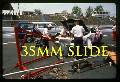 35mm Slide - Ron Bouchard #47 Valvoline At Martinsville Nascar #16vk • $9.99