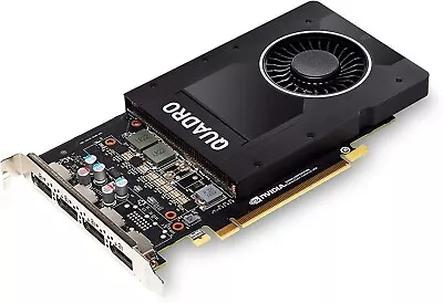 Nvidia Quadro P2000 5GB DDR5 PCIe Video Graphics Card 4 X DisplayPort PCI Expres • £149.99