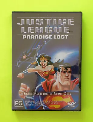 JUSTICE LEAGUE Paradise Lost - George Newbern Robert Englund (2004) DVD • $7.90