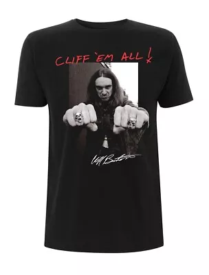 Metallica Cliff Burton Master Of Puppets OFFICIAL Tee T-Shirt Unisex • $7.99