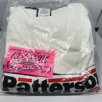 Vintage~NOS~Patterson Racing Engines Drag Racing Shirt 90s~2XL NHRA Comp S/S • $49.99