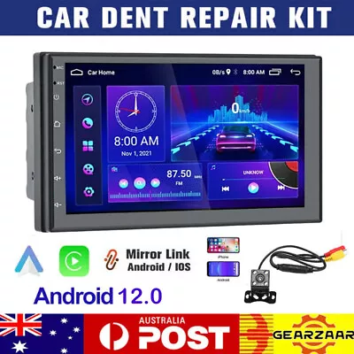 Car Stereo Radio Apple Carplay Android Auto Wifi GPS Double Din Head Unit 2+32G • $89.99