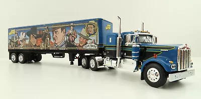 First Gear 60-1205 Kenworth W900A 6x4 Truck Trailer John Wayne: Comic 1:64 • $219.95