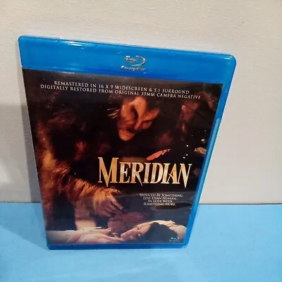 Meridian Blu Ray 1990 Erotic Sherilyn Fenn Movie CULT MOVIE Out Of Print OOP • $39.99