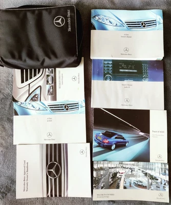 $34.73 • Buy Genuine Mercedes A-class 2004-2008 Owners Manual Handbook Wallet Pack V-949
