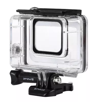 45m Underwater Waterproof Case For GoPro Hero 7 Silver/White Buckle Screw Mount • $35.99