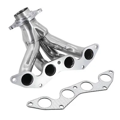 Stainless Steel Manifold Header For 01-05 Honda Civic EX EM/EM2 D17A2 1.7L 4CYL • $69.75