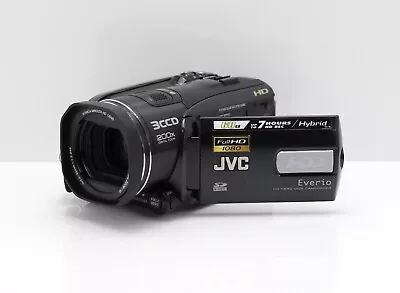 Jvc Everio Gz-hd3ek Camcorder 3ccd High Definition Hd Video 60gb Hard Disc Drive • £129.99