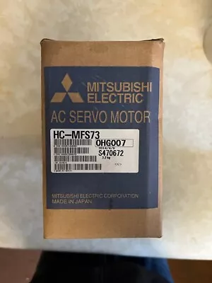 HC-MFS73 Mitsubishi Electric MELSERVO 750w AC Servo Motor HCMFS73 • £450