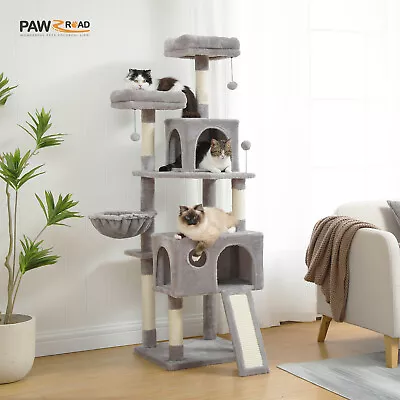 PAWZ Road Cat Tree Tower Scratching Post Scratcher Condo House Furniture 162cm • $99.99