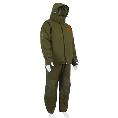 Trakker Core 3 Piece Winter Suit Fishing Hunting Outdoors Green • £98.95