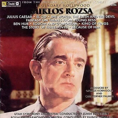 Legendary Hollywood: Miklos Rozsa   (cd) • $11.99