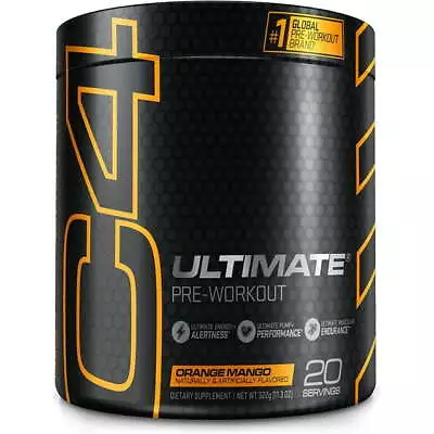 Cellucor C4 Ultimate PreWorkout - 20 Servings -Select Flavor - Authentic & FRESH • $29.99