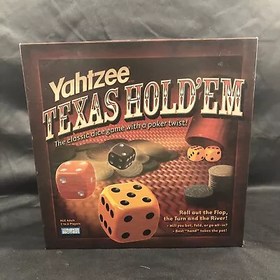 Yahtzee Texas Hold'em Poker Dice Game New Open Box Parker Brothers • $14.99