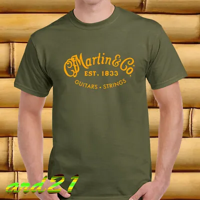 Martin & Co Guitar T-Shirt Logo Many Color Size S-5XL • $26.99