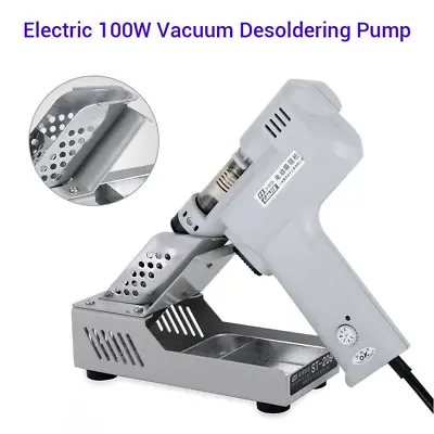 110V S-993A Electric Vacuum Desoldering Pump 100W Solder Sucker Gun 0.2 Seconds • $178.99